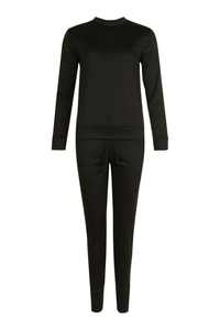 เสื้อสเวตเชิ้ตและกางเกงวอร์มทรงหลวม ผ้าคอตตอน/โพลีเอสเตอร์ คุณภาพสูง น้ำหนักเบา ระบายอากาศได้ดี ไซส์ใหญ่พิเศษ สำหรับผู้หญิง - Product Image 2