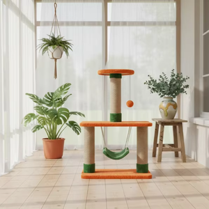 ที่ลับเล็บแมวคุณภาพสูง Amistar Autumn Bliss Cat Tower สำหรับแมวทุกขนาด - Product Image 4