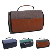Couverture de pique-nique en plein air imperméable de tapis de camping portable de logo personnalisé en gros dans n'importe quelle couleur cadeau de promotion de voyage recyclé