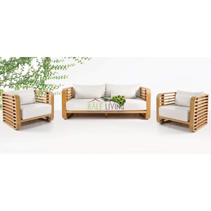 Mesa de centro Vishnu, madera de teca maciza de la mejor calidad, diseño minimalista a buen precio de Indonesia - Product Image 3