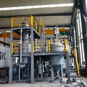 PurePath Engine Oil Refining Machine Waste Oil To Base Oil Vacuum Distillation Plant With Wiped Thin Film Evaporator