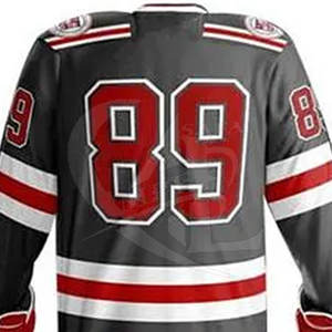 Fabrication professionnelle d'uniformes de hockey sur glace, dernier design d'uniformes de hockey sur glace en vente en ligne - Product Image 6