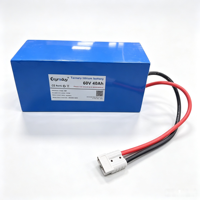 Batterie personnalisée 60V 40Ah 2400Wh au lithium ternaire pour moto électrique, tricycle, tricycle cargo, grand scooter électrique