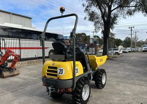 รถดัมพ์ล้อยาง Wacker Neuson 1001 สำหรับงานหนัก โครงสร้างเหล็ก มาตรฐานยูโร 2 เกียร์อัตโนมัติ รถบรรทุกขนาดเล็ก - Product Image 5