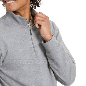 Suéter ligero con cremallera de algodón mezclado, ropa informal, diseño cómodo recién llegado - Product Image 6