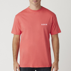 T-shirt en tricot surdimensionné avec logo personnalisé, écologique, de bonne qualité, de marque, coupe classique pour homme, manches courtes, Bangladesh - Product Image 4