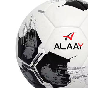 Alaay Ballon de football en cuir PU/PVC avec impression personnalisée Vente directe pour l'entraînement et le jeu Tailles 5/4/3/2 Ballon de football - Product Image 4