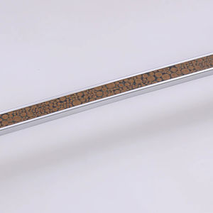 Poignée personnalisée en alliage de zinc en acier inoxydable fabriquée en usine, quincaillerie durable et élégante pour meubles de cuisine et de chambre à coucher - Product Image 1