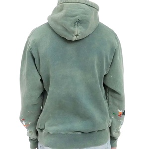 Sudaderas con Capucha Extra Grandes Personalizadas, Estilo Vintage, Lavadas al Ácido, Desgastadas, para Hombre, 100% Algodón, Invierno 2026 - Product Image 2