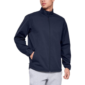 Meilleure vente Veste softshell pour homme Confortable Coupe-vent Respirante Tissu en toile avec col montant pour l'hiver Style de rue - Product Image 1