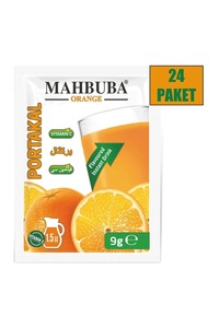 Poudre de boisson instantanée Mahbuba de haute qualité à l'orange, à la mangue, à l'ananas et à la pomme avec de la vitamine C, goût fruité, certifiée HACCP ISO HALAL - Product Image 2