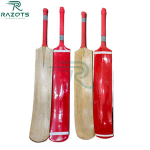 Razorts Batte de cricket internationale Style d'entraînement de taille personnalisée pour les 12 ans et plus en bois de haute qualité main droite gauche - Product Image 3