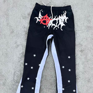 Fabricant de vêtements personnalisé graphique DTG impression Logo ensemble à capuche et pantalon de survêtement imprimé survêtement Tech polaire survêtement Hoddie - Product Image 3