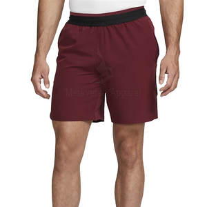 Pantalones cortos de gimnasio informales para hombre de calidad superior al por mayor, de talla grande, transpirables, de secado rápido, ecológicos, de algodón, elásticos y personalizables - Product Image 1