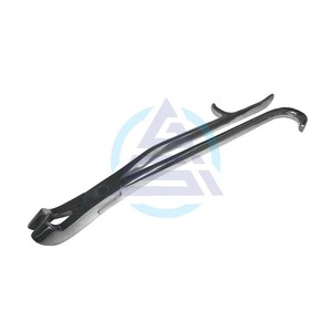 Extractor de Capuchón Superior Estilo Reynolds de 15 Pulgadas - Fórceps Curvos para Molares Maxilares para Odontología Equina - Product Image 1