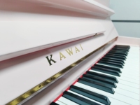 KAWAI KU1D Pink Japanese Performance-Grade Used Upright Acoustic Piano with Mechanical Style for Export Wholesale