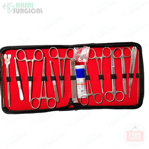 Juego de cirugía menor de tendencia superior Servicio OEM de acero inoxidable Hecho a medida Parte superior de nuestros productos CE ISO aprobado - Product Image 5