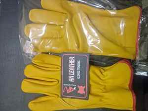 Anti-Impact Leather Driver <b>Safety</b> <b>Gloves</b> with Functional Features - Product Image 6