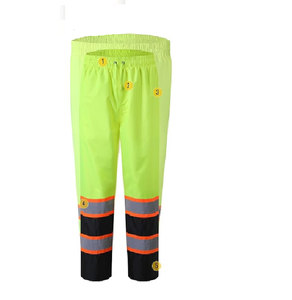 Ropa de trabajo de soldadura a prueba de calor para hombre de vaca Real taller pantalones de soldadura de alta calidad traje protector de piel de vaca resistente al calor y al fuego - Product Image 3
