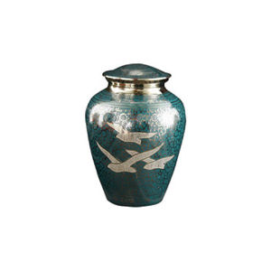 โกศโลหะสำหรับผู้ใหญ่โกศฌาปนกิจโลหะงานออกแบบตกแต่งทำด้วยมือ - Product Image 6