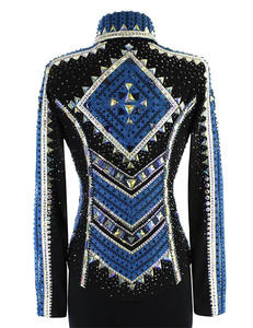 Veste équestre à fermeture à glissière élégante et élégante de qualité supérieure pour l'équitation occidentale - Product Image 5