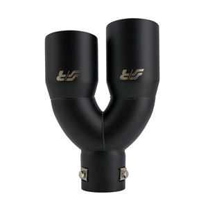ข้อต่อปลายท่อแบบกลม ขนาด 63 มม. แบบเอียงสองด้าน ผลิตจากสแตนเลสสีดำ - Product Image 5