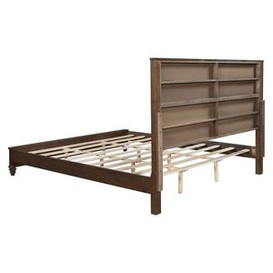 Base de Cama Moderna de Madera Tamaño Queen con Cabecera, Plataforma Resistente para Adultos, Procedente de Vietnam, para Dormitorio - Product Image 2