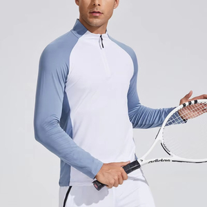 Wholesale Custom Design 2026 <b>Men's</b> <b>Long</b> <b>Sleeve</b> Active <b>Tops</b> Gym T-Shirt for Fitness Basketball Training Jogging Sportswear - Product Image 5