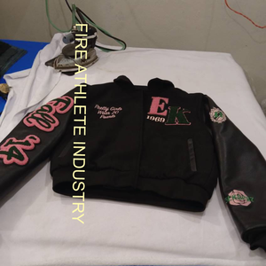 Chaqueta Bomber Casual de Corte Ajustado, Chaqueta Universitaria Moderna para Hombre, Fabricación Pakistaní, Estilo Urbano Vintage, Chaqueta Universitaria Personalizada - Product Image 4