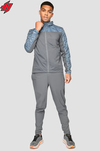 Chándales cortavientos para hombre, ropa deportiva, traje de jogging, conjuntos completos de parte superior e inferior, diseño de logotipo de Material personalizado, todas las tallas disponibles - Product Image 5