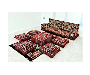 Asientos de suelo árabe Sofá de suelo árabe Piso de asiento Árabe | 12 piezas, 28 bailes con esponja - Product Image 1