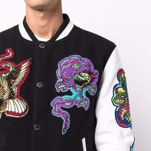 OEM Custom Logo Men Wear Varsity <b>Jacket</b> Hip Hop Varsity <b>Jacket</b> Your Own Design Men Wear Varsity <b>Jacket</b> Made in Pakistan - Product Image 4