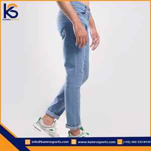 กางเกงยีนส์ผู้ชายคุณภาพสูงน้ำหนักเบา - Product Image 4