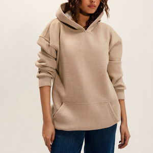 Sudadera con Capucha Holgada para Mujer, Diseño Moderno, Tela Ligera de Calidad, Precio al por Mayor, Ropa Casual Elegante - Product Image 1