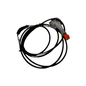 Pièces détachées JCB, pièces de câble pour chargeuse-pelleteuse JCB 3CX - Câble de levier d'accélérateur, ressort, bouton - Product Image 2