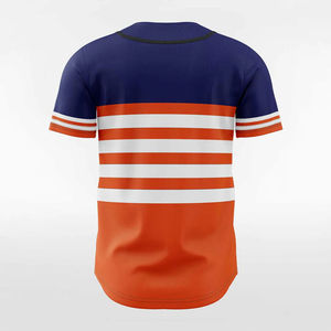 Maillot de baseball d'hiver respirant personnalisé sublimé, pull de sport, nom et numéro personnalisés, maillot d'équipe - Product Image 2