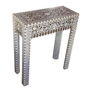 Meilleure qualité incrustation de résine d'os tabouret de table basse pouf moderne pour la maison salon utilisation extérieure fournisseur en gros chambre basse - Product Image 4