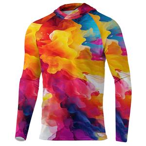 T-shirt de tir au basketball unisexe pour adultes, respirant, à séchage rapide, antibactérien, personnalisable, capuche, 100% polyester, toutes saisons - Product Image 2