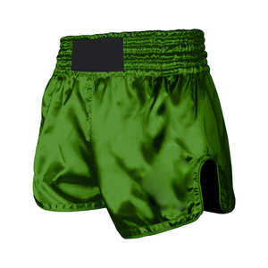 Pantalones cortos de boxeo de satén de poliéster 100% Premium con diseño que absorbe la humedad Ropa deportiva de invierno personalizable para el rendimiento - Product Image 4