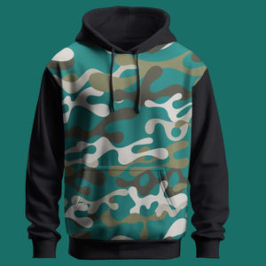Sudaderas con Capucha Clásicas de Camuflaje, Personalizadas, Gruesas, para Hombre y Mujer, para Diseño de Logotipos - Product Image 1