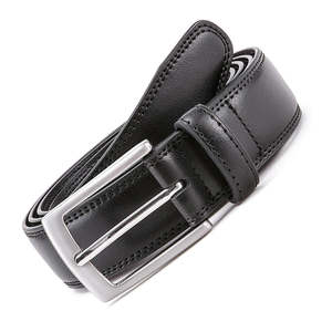 Cinturón Casual de Cuero Vacuno Genuino de Primera Calidad con Hebilla de Pin para Hombre, Personalizado, Ligero y Transpirable - Product Image 4