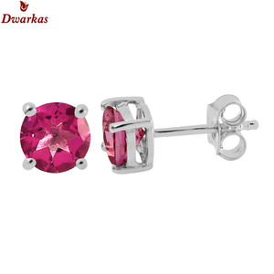 Pendientes clásicos delicados de moda al por mayor, pendientes de plata de ley 925 con amatista, pendientes de piedras preciosas para mujer, regalo de fiesta - Product Image 5