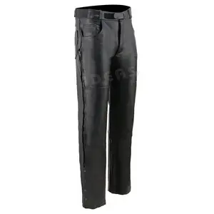 עיצוב סיטונאי משלך מכנסי אופנוע לגברים הנמכרים ביותר בעיצוב עדכני מכנסי עור לאופנועים