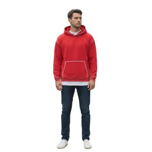 Sudadera con Capucha para Hombre 100% Algodón Ecológico, Tejido de Punto de Peso Medio, Antipilling y Transpirable, Lista para Otoño - Product Image 1