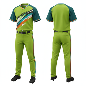 Uniforme de baseball professionnel, design 2026, sublimation, polyester, maillot et pantalon respirants en maille - Product Image 5