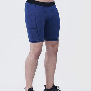 Pantalones cortos de compresión para hombre, pantalones cortos de compresión para entrenamiento, ropa para exteriores, deporte, correr, gimnasio, pantalones cortos de compresión - Product Image 6