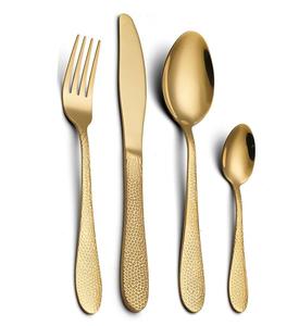 Dernier design personnalisé, ensemble de couverts couleur or, ensemble de couverts de qualité supérieure pour fêtes de mariage, meilleure vente. - Product Image 2