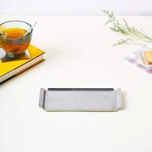 Designer Stainless Steel Round Platter with Legs Engraved Serving Tray for Food Desserts Fruits Coffee Tea - Product Image 6