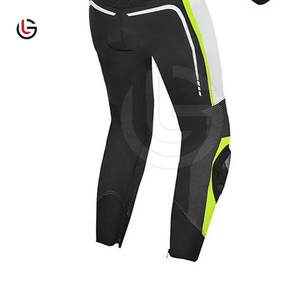 Ensemble de vêtements de sport de course automobile en cuir de vachette véritable de marque personnalisée OEM pour hommes femmes une deux pièces respirant - Product Image 5