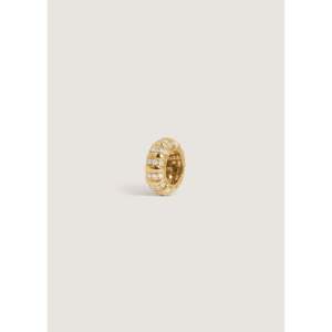 จี้เพชรทรงสี่เหลี่ยมแนวนอน Vivienne พร้อมชาร์ม - Product Image 1